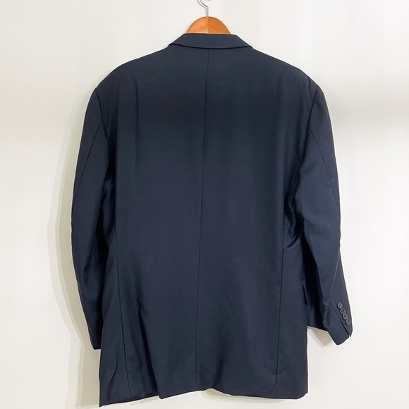 Vitale Barberis Canonico‎ Men’s Suit Jacket 42S Navy Made in Italy Wool - Picture 8 of 8
